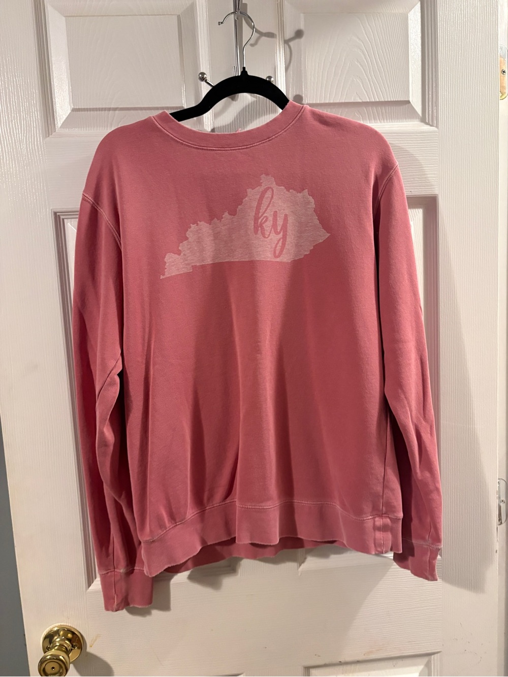 Women's Dusty Rose KY Graphic Pullover Sweatshirt